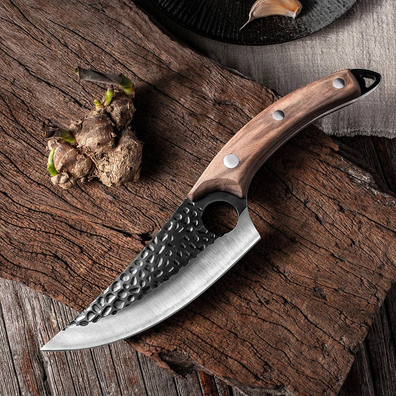 Stainless Steel Kitchen, Fishing Knife Meat Cleaver Handmade Forged Outdoor Butcher Knife