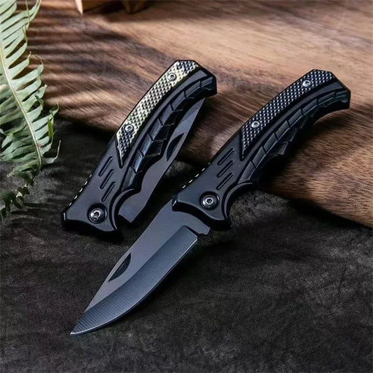 Outdoor Camping EDC Stainless Steel Survival Knife, Multi functional Pocket Knife