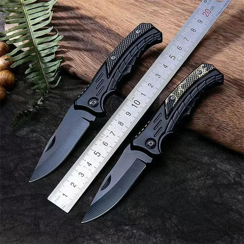 Outdoor Camping EDC Stainless Steel Survival Knife, Multi functional Pocket Knife