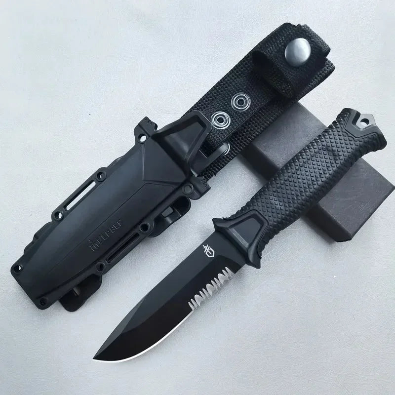 Stainless Steel Outdoor Survival Knife Portable Camping Pocket Knife Military Tactical