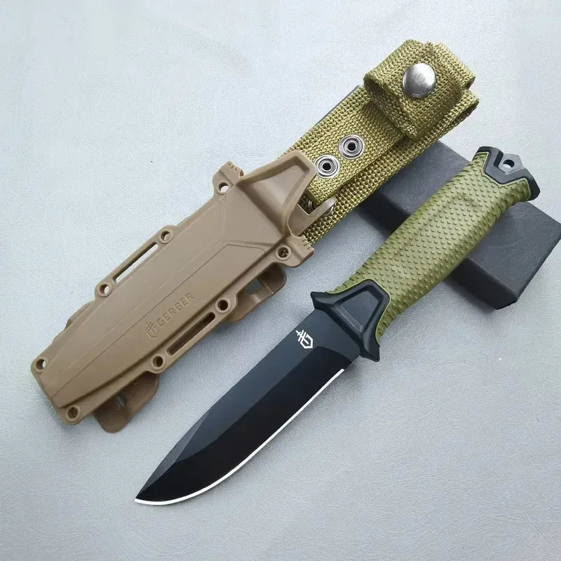 Stainless Steel Outdoor Survival Knife Portable Camping Pocket Knife Military Tactical